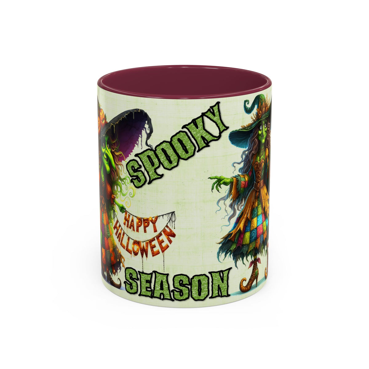 Spooky Season Witch Mug – Halloween 'BeWitched, Fright, Spells' 11oz/15oz Printify