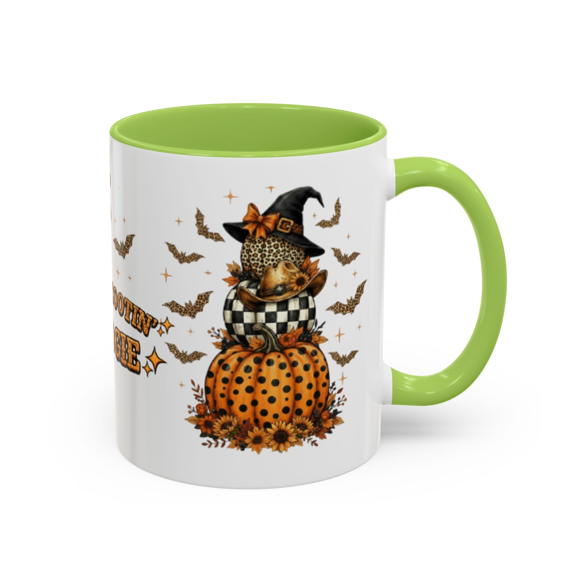 Boo Scootin' Mug – Halloween Ghost Accent Coffee Mug (11oz & 15oz)