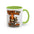 Hauntin' With My Gnomie Halloween Coffee Mug — 'Until Death and Beyond' Accent Mug