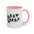Local Murder Accent Coffee Mug — Cute Crow Flock "Not A Real Murder" Illustration