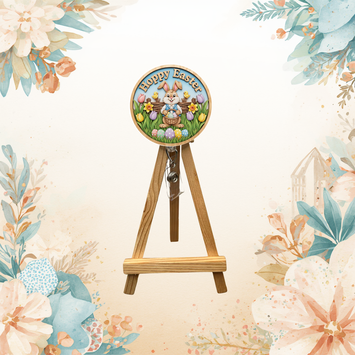 Easter badge Pulls TheCraftNook