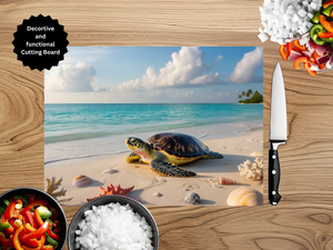 Sea Turtle Cutting Board TheCraftNook