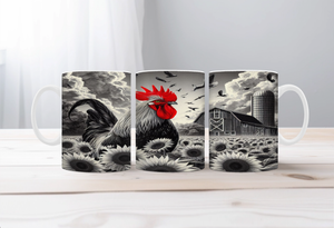 Country Coop Chicken Mug TheCraftNook