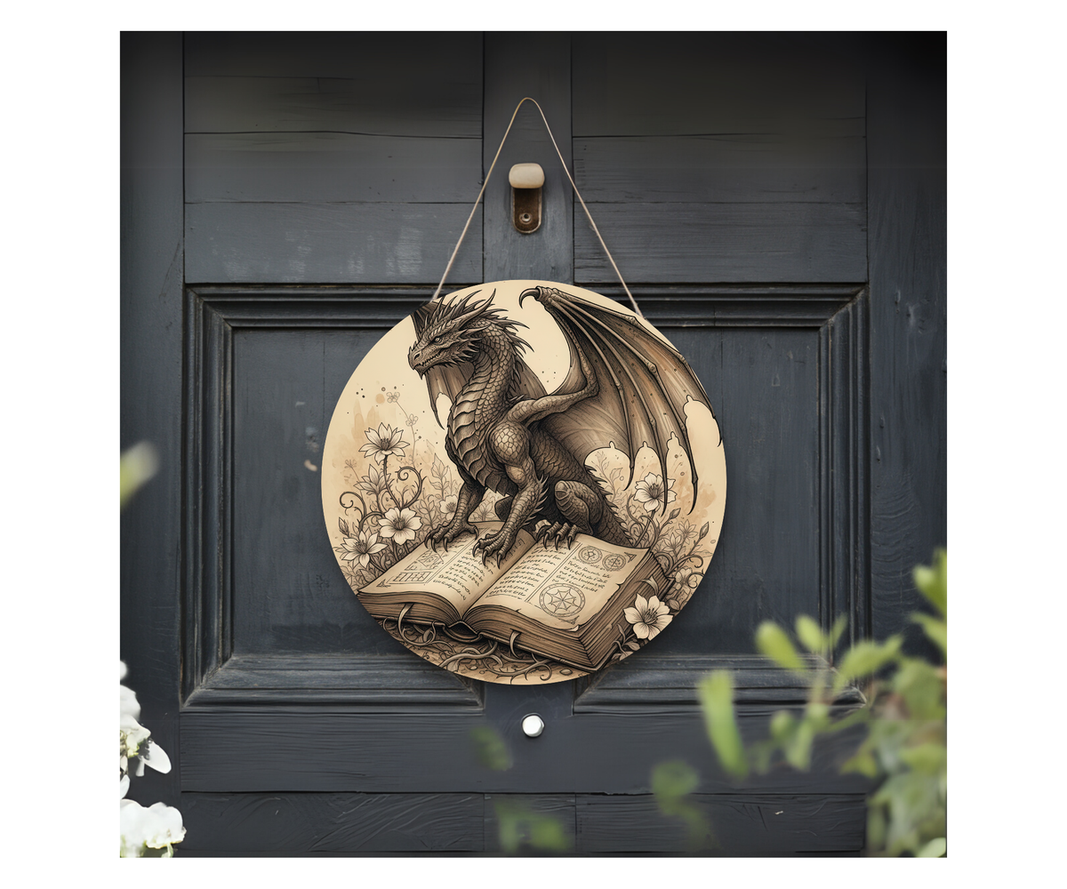 Book Nook Door Signs TheCraftNook