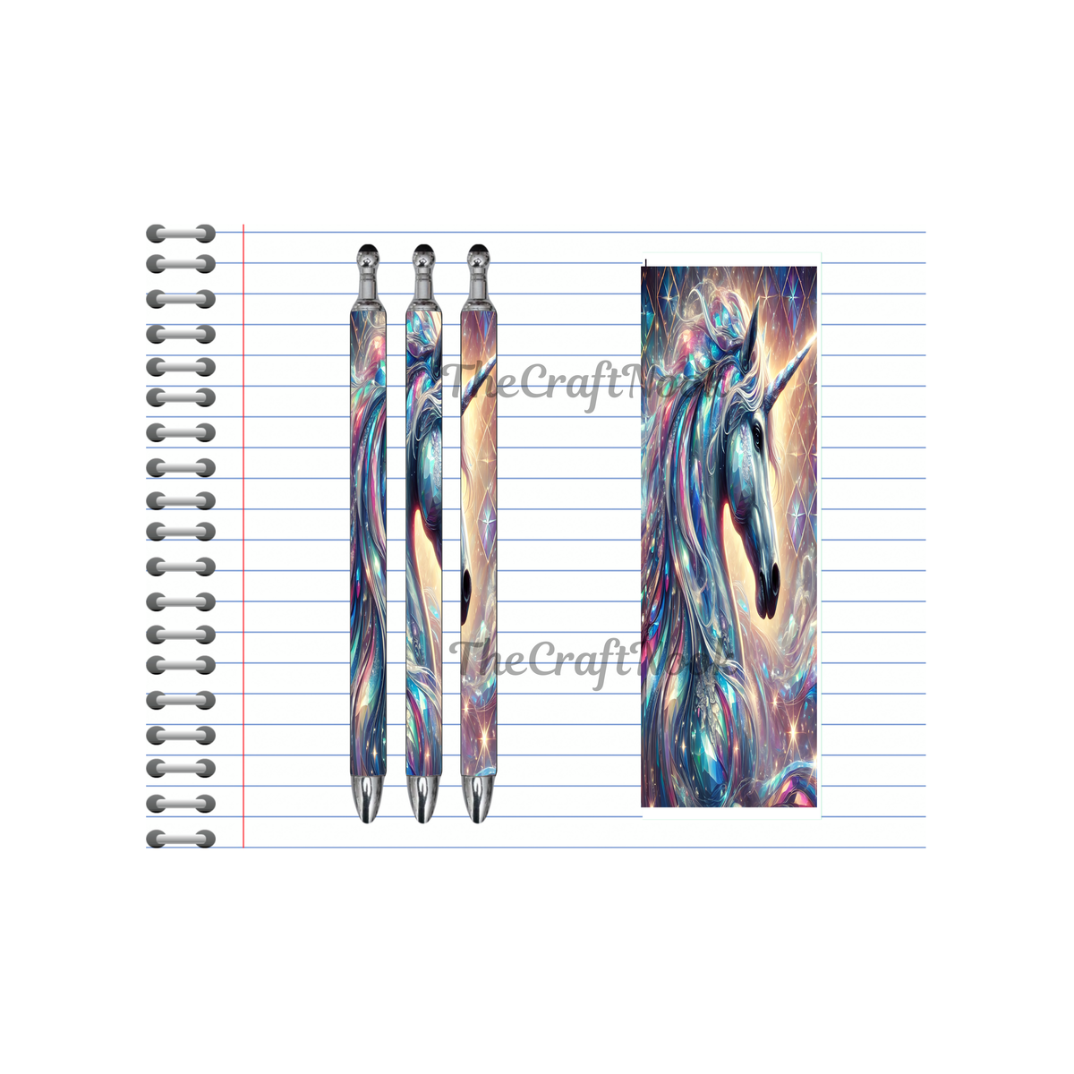 Refillable Pens, Unicorn Images multiple options and Images available. TheCraftNook
