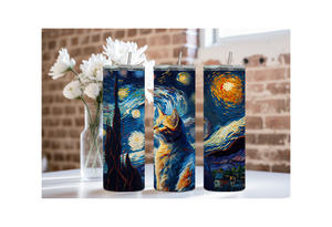 20 oz Sip with Cattitude tumbler TheCraftNook