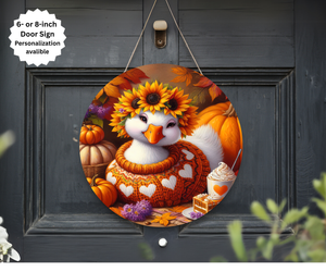 Handmade Fall Door Signs TheCraftNook