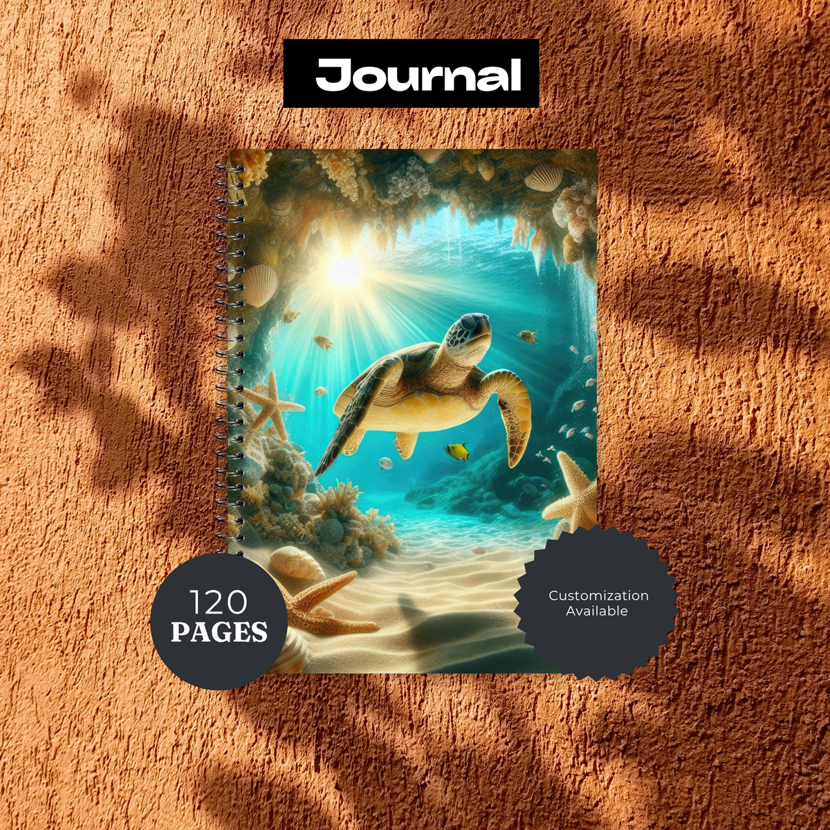 Sea Turtle Journal TheCraftNook