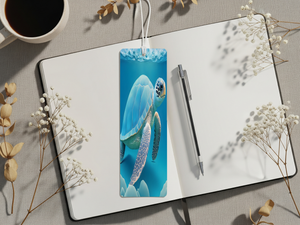 Aluminum Metal Bookmarks, Sea Turtle Images Bring a splash of the sea to every page TheCraftNook