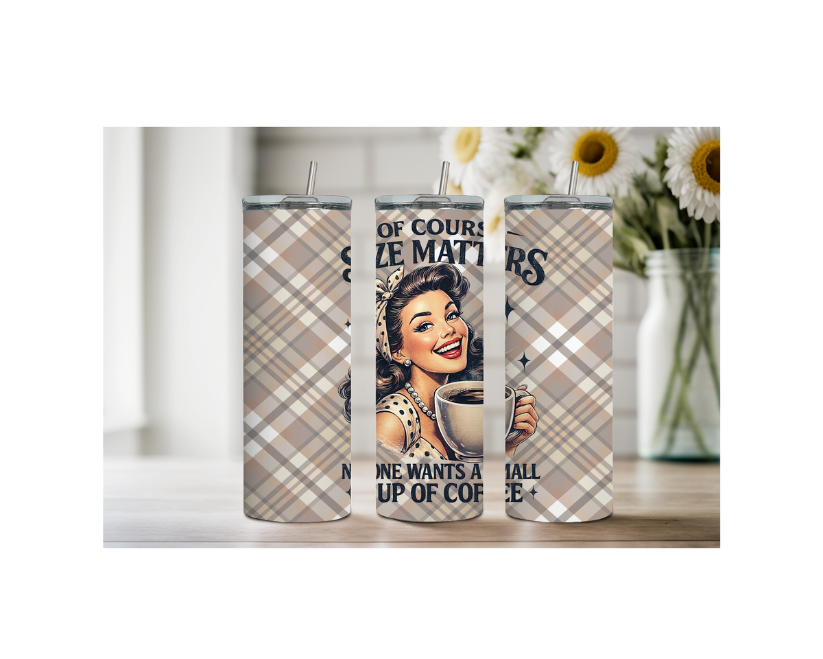 Brew‑tiful Day 20 oz Coffee Tumbler. Stainless-Steel Tumblers. Multiple Sizes and Images Available. TheCraftNook