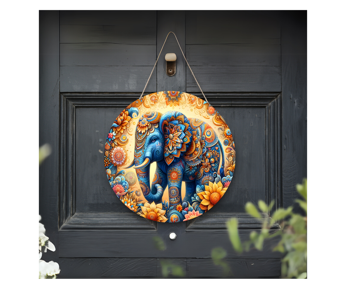 Good Vibes, Good Luck Elephant Sign TheCraftNook