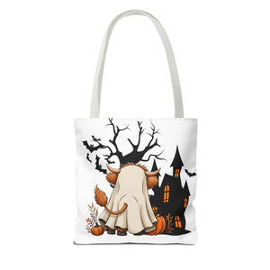 BullSheet Halloween Tote Bag Printify