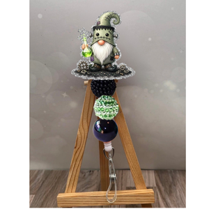 Frankenstein Gnome Badge Pull TheCraftNook