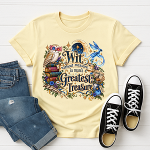 Wit Without Measure T-Shirt TheCraftNook