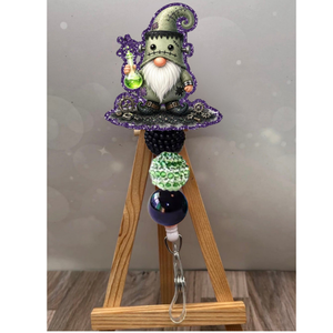 Frankenstein Gnome Badge Pull TheCraftNook