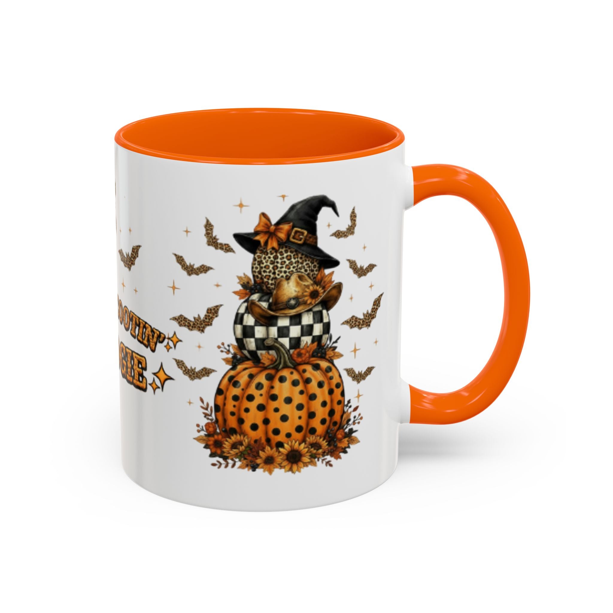Boo Scootin' Mug – Halloween Ghost Accent Coffee Mug (11oz & 15oz)