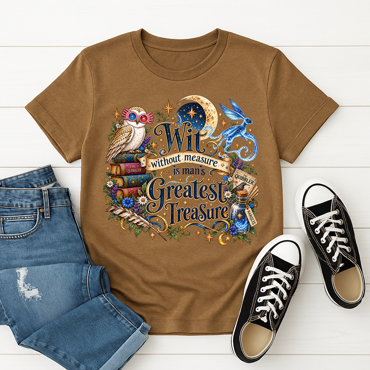 Wit Without Measure T-Shirt TheCraftNook