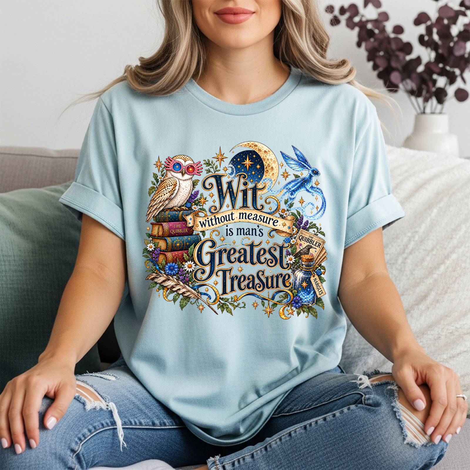 Wit Without Measure T-Shirt TheCraftNook