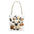 Bullsheet Halloween Faux Crochet Tote Bag — Cute Cow Ghost Trick-or-Treat Bag