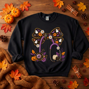 Floral Frights & Vital Signs Sweatshirt TheCraftNook