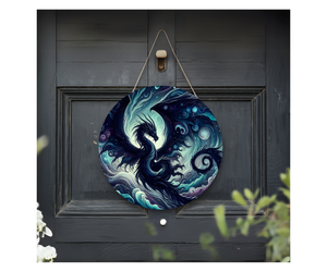 Enter the Dragon’s Lair Welcome Sign TheCraftNook