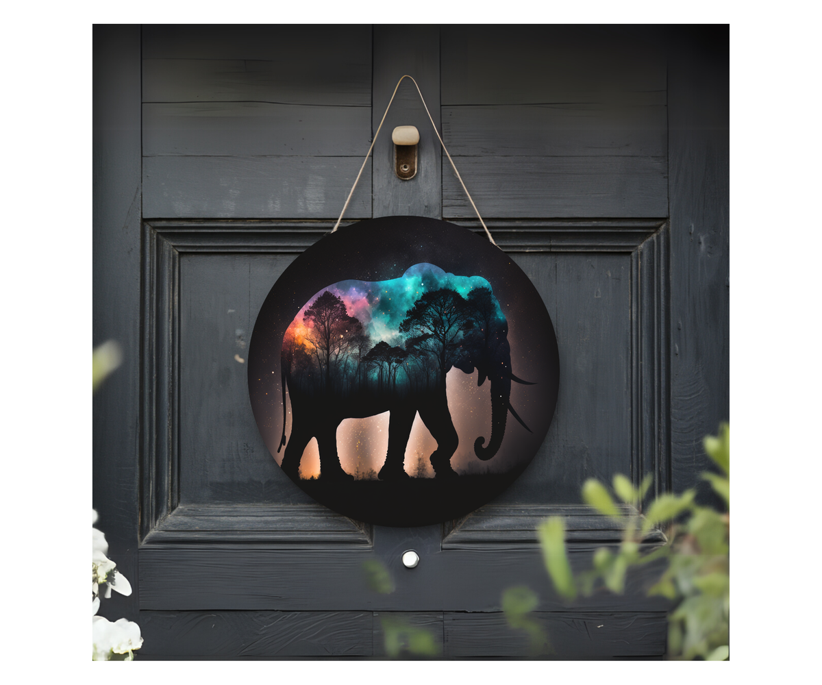 Good Vibes, Good Luck Elephant Sign TheCraftNook