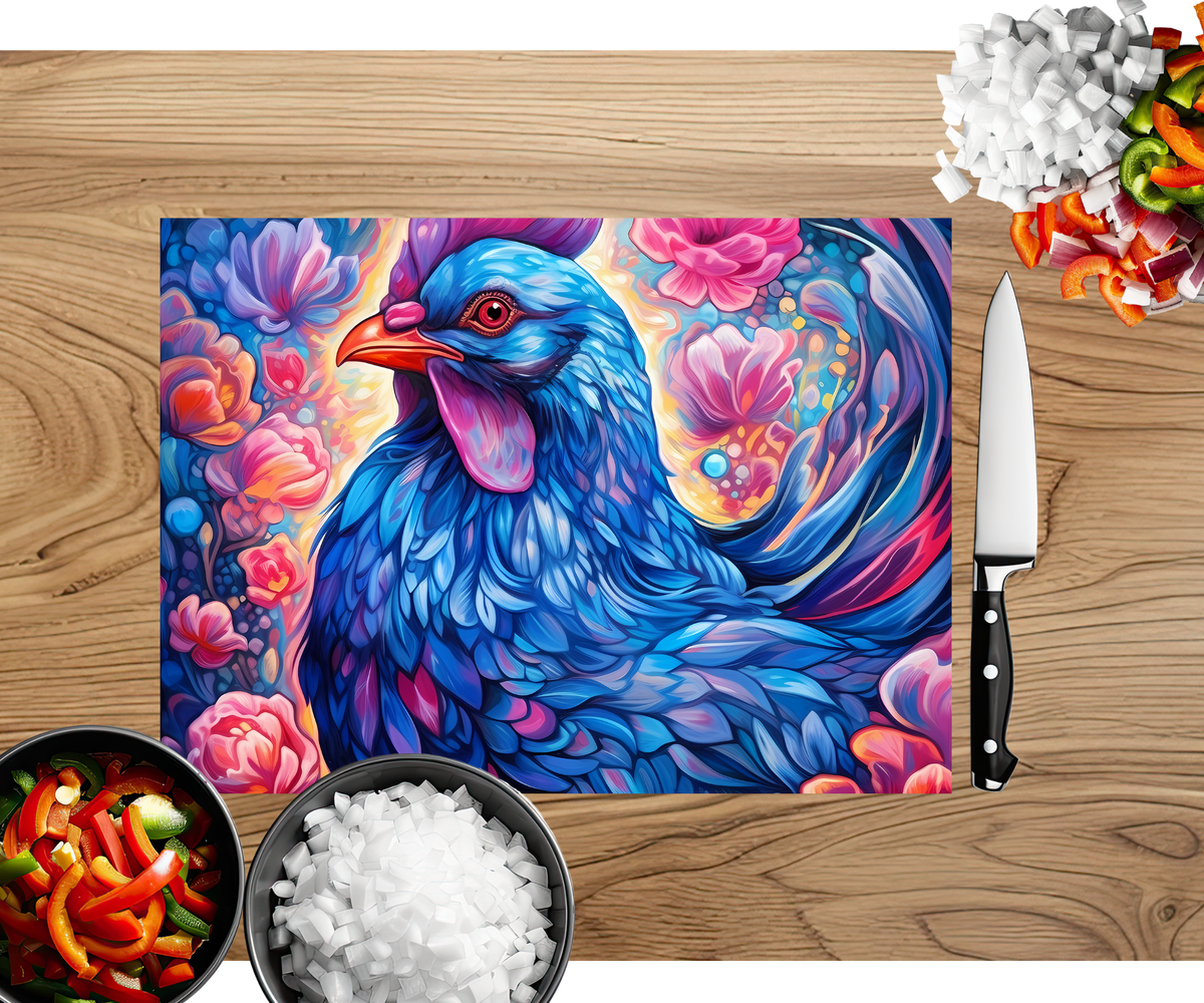Cluck and Chop Chicken Cutting Boards TheCraftNook