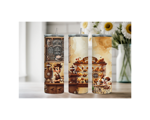 Brew‑tiful Day 20 oz Coffee Tumbler. Stainless-Steel Tumblers. Multiple Sizes and Images Available. TheCraftNook