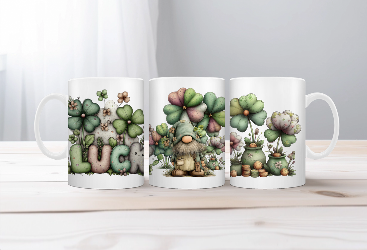 Shamrocks & Shenanigans Coffee Mugs TheCraftNook