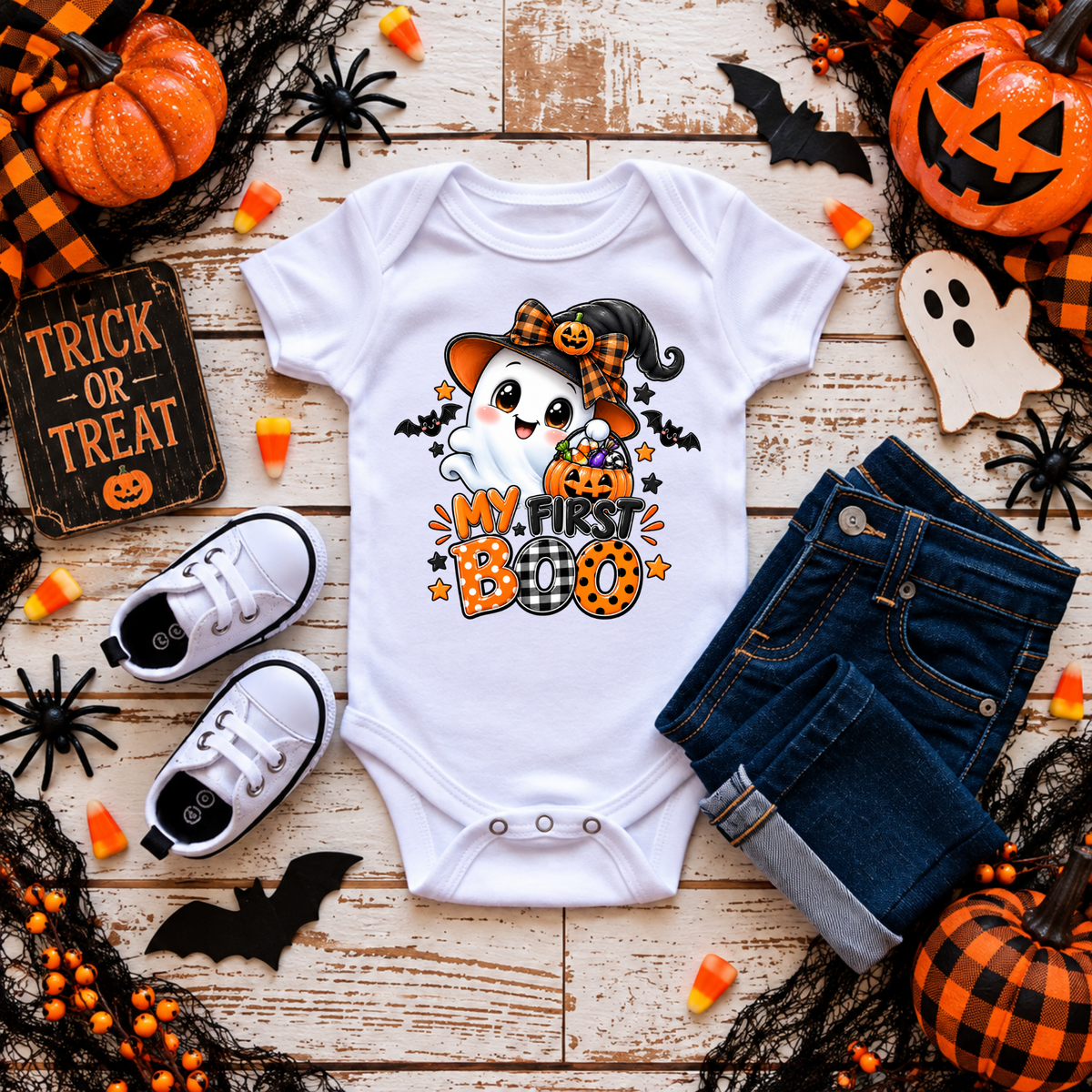 My First Boo Orange TheCraftNook