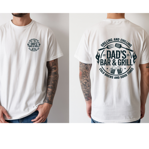 Dad's Bar and Grill T-Shirt TheCraftNook