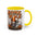 Bone to Be Wild Coffee Mug — Halloween Pumpkin Gnome & Skeleton Accent Mug (11/15oz)