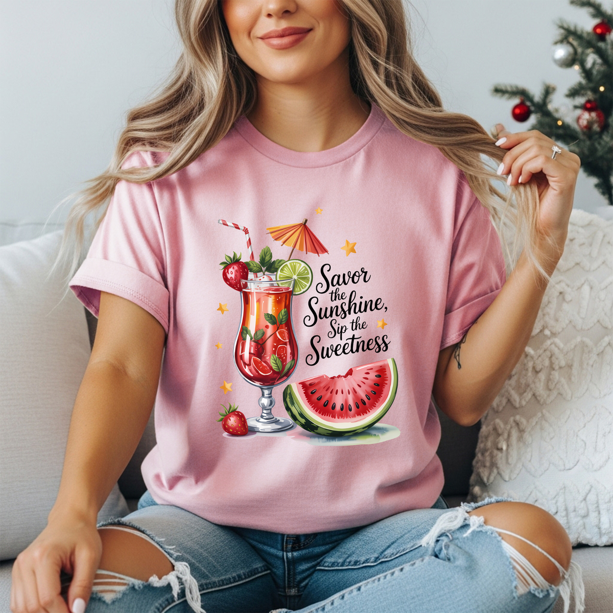 Savor the Sunshine Graphic Tee TheCraftNook
