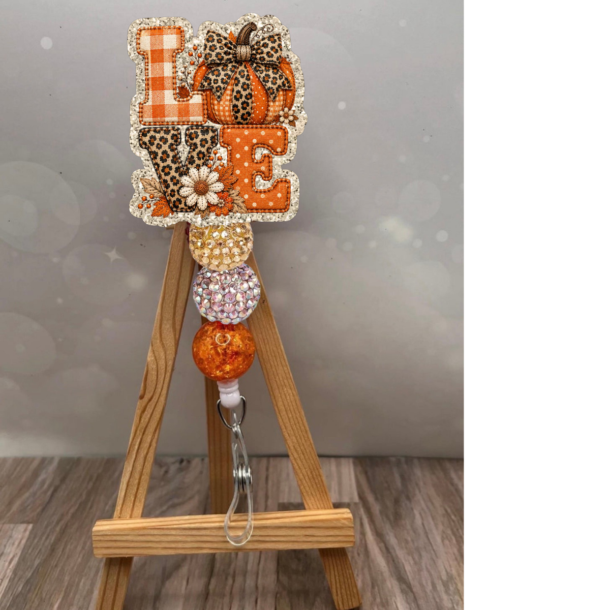 Love Fall Badge Pull TheCraftNook