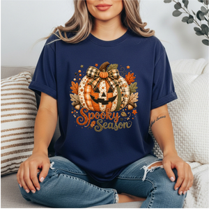 Spooky Season Patchwork T-Shirt TheCraftNook