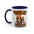Hauntin' With My Gnomie Halloween Coffee Mug — 'Until Death and Beyond' Accent Mug
