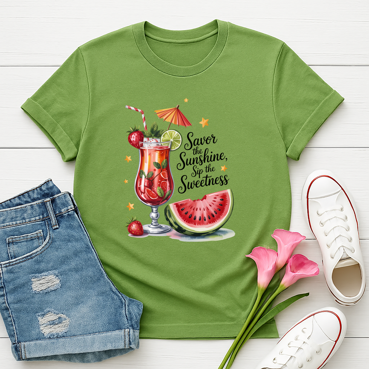 Savor the Sunshine Graphic Tee TheCraftNook