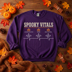 Spooky Vitals Sweatshirt TheCraftNook