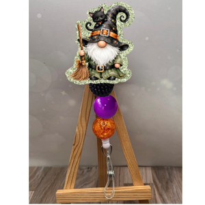 Wizard Gnome Badge Pull TheCraftNook
