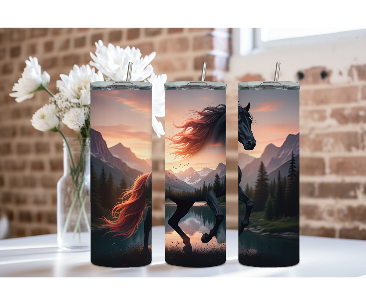 Horse Stainless Steel Tumblers and mugs Multiple Sizes and Images Available TheCraftNook