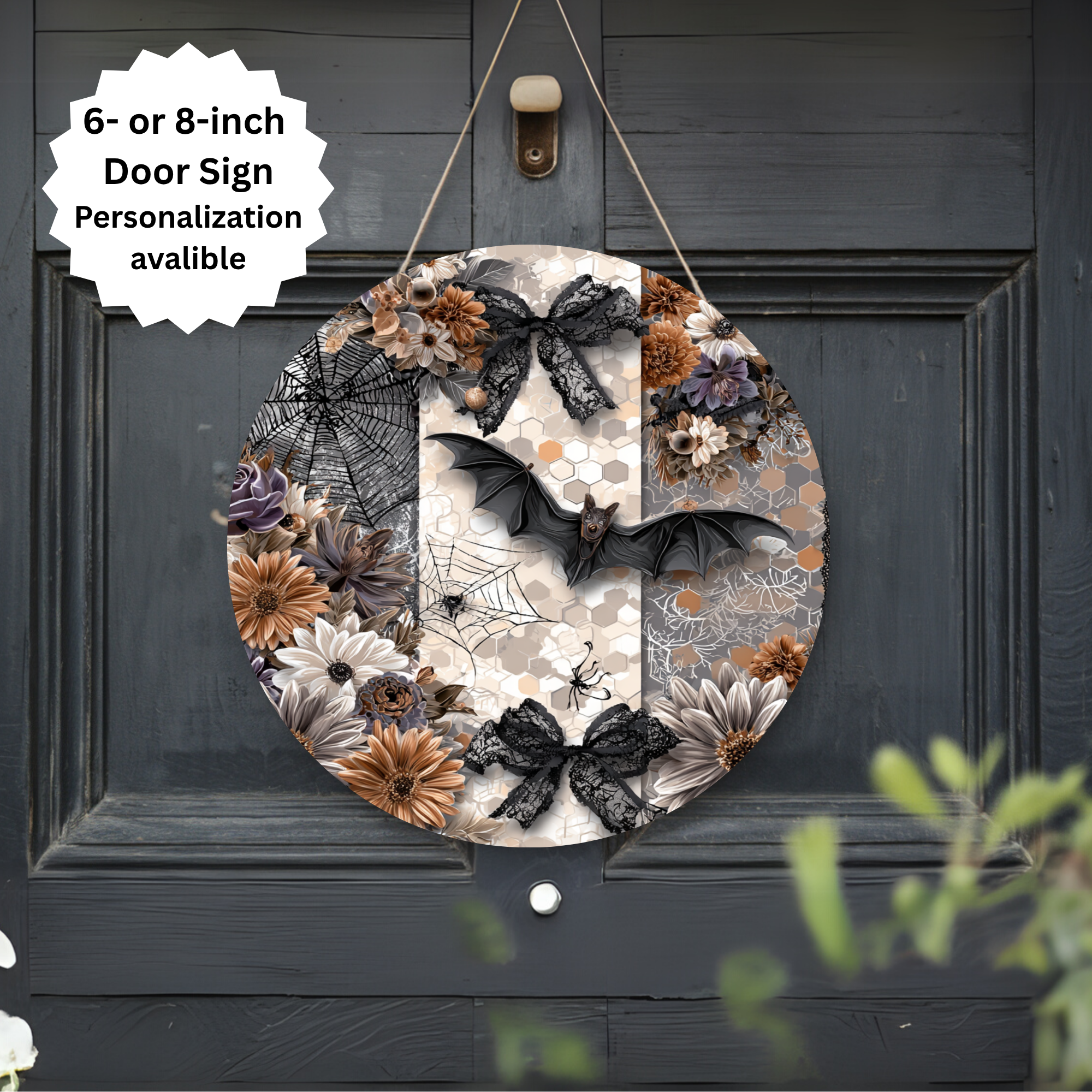 Spooky season Halloween Door signs