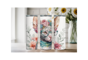 20 oz Sip with Cattitude tumbler TheCraftNook