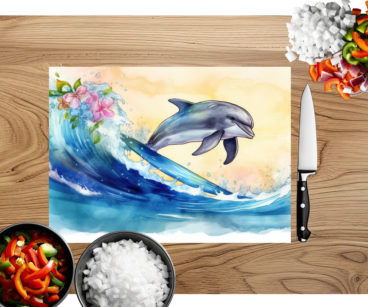 Make a Splash Dolphin Cutting Board TheCraftNook
