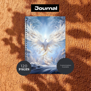 Phoenix Journal - 120 Page Lined Notebook for Writing & Planning TheCraftNook