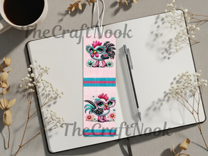 Aluminum Metal Bookmarks, Chicken Images TheCraftNook