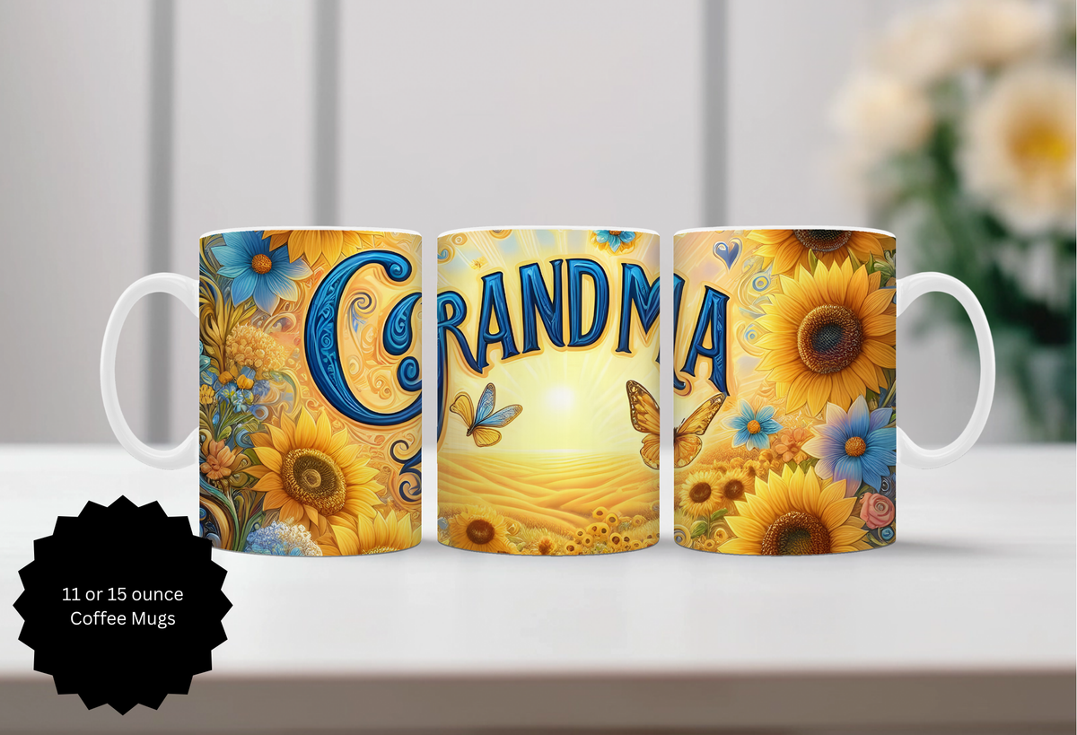 Mother's Day Mugs Human and Fur. TheCraftNook