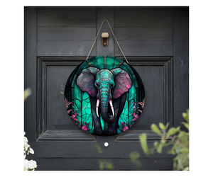 Good Vibes, Good Luck Elephant Sign TheCraftNook