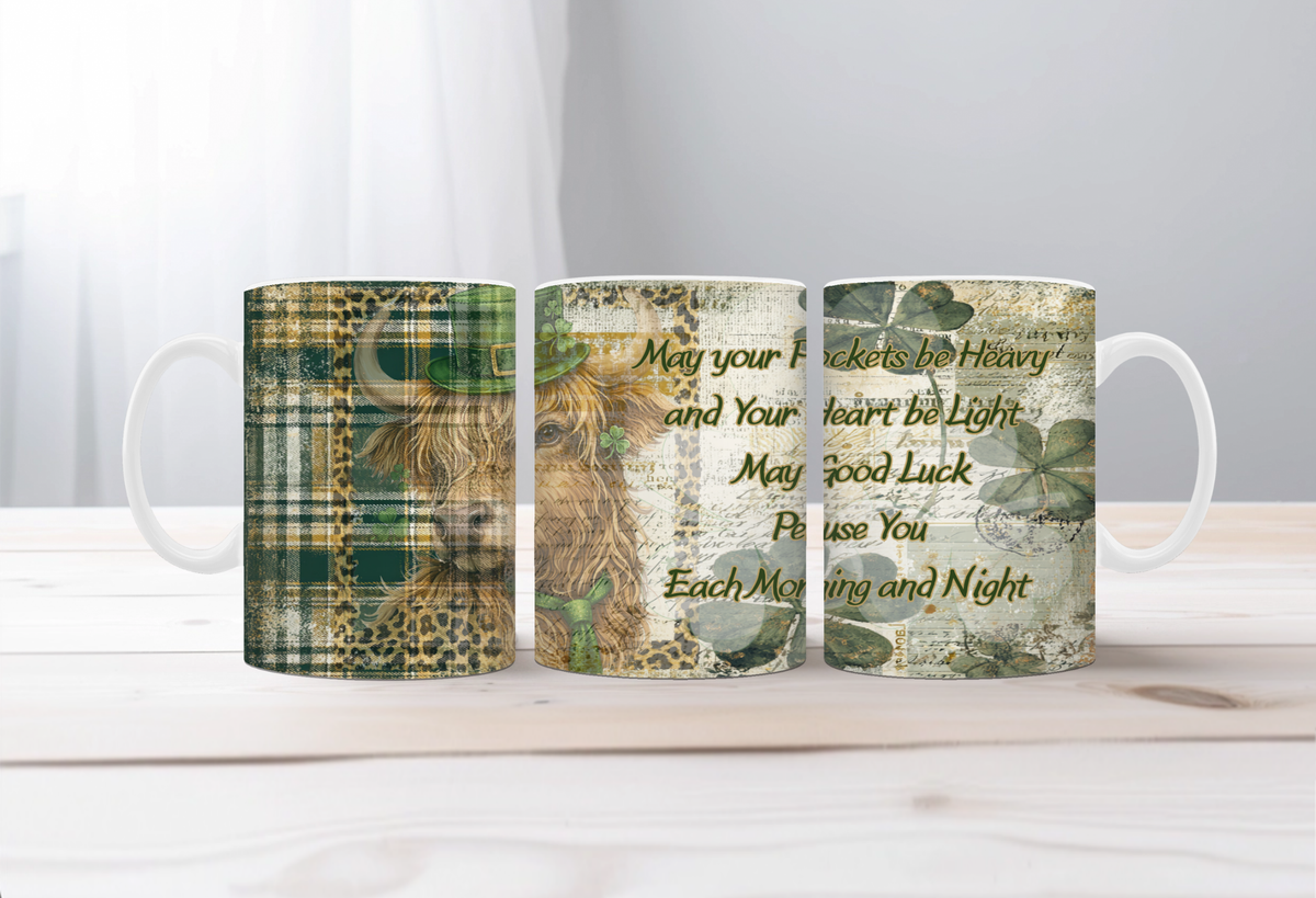 Shamrocks & Shenanigans Coffee Mugs TheCraftNook