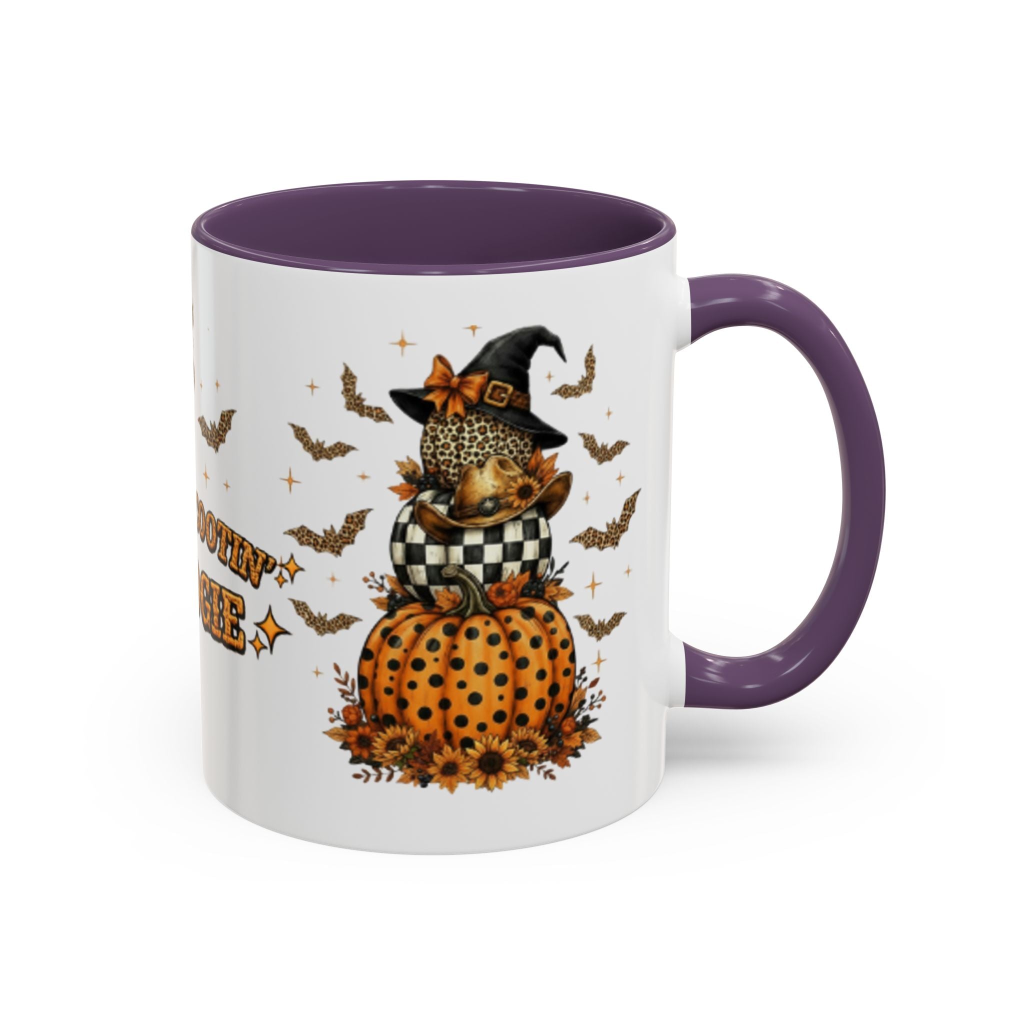 Boo Scootin' Mug – Halloween Ghost Accent Coffee Mug (11oz & 15oz)