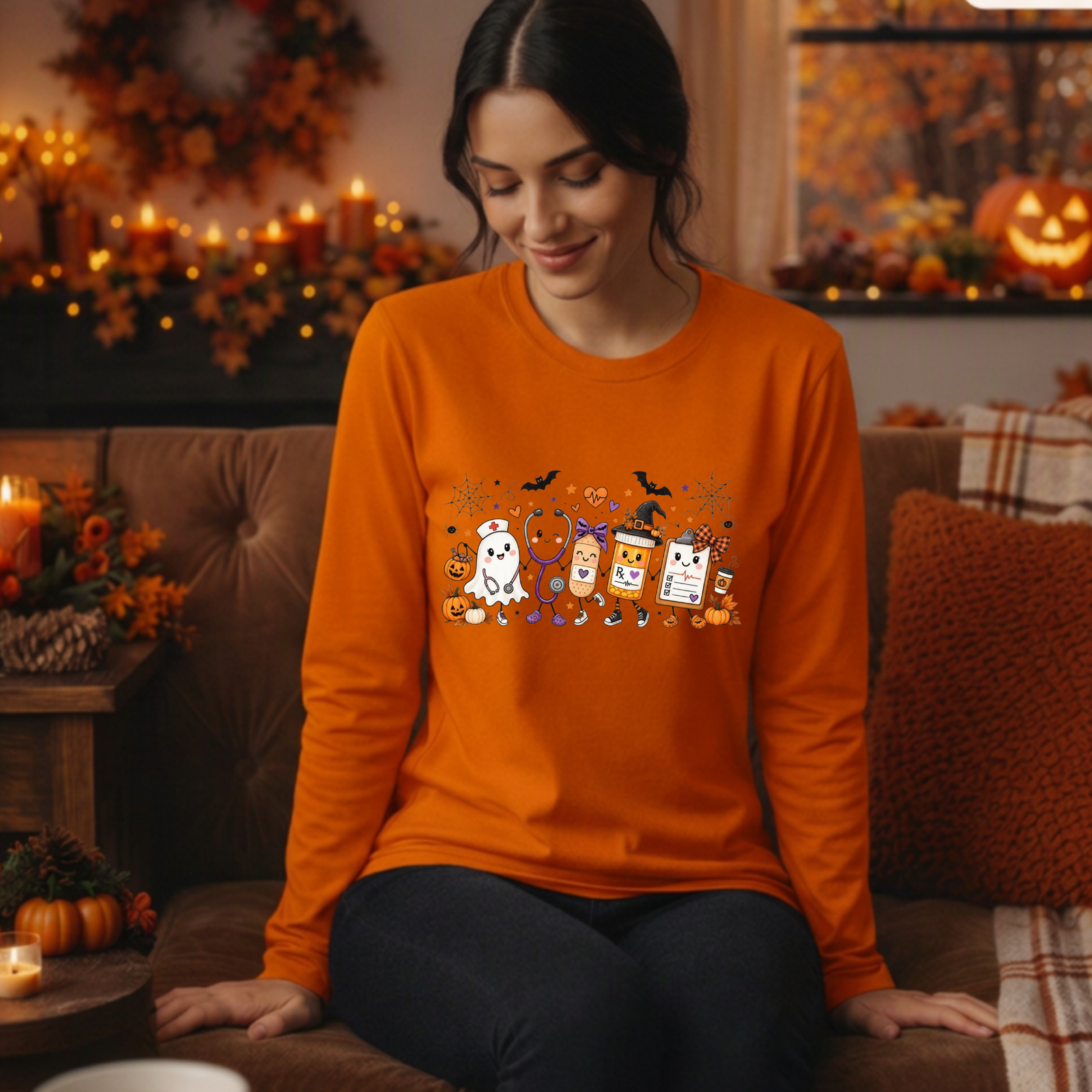 Boo Crew Medical Team Long Sleeve Tee TheCraftNook